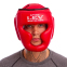 Шлем боксерский с полной защитой LEV LV-4294 М-XL цвета в ассортименте 7