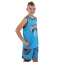 Форма баскетбольна дитяча NBA клуб Vancouver Grizzlies 12 BA-9832 S-2XL блакитний 5