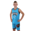 Форма баскетбольна дитяча NBA клуб Vancouver Grizzlies 12 BA-9832 S-2XL блакитний 6