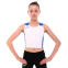 Топ жіночий Joma RECORD II 901397-207 4XS-XL білий-синій 7
