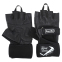 Перчатки для кроссфита и воркаута кожаные HARD TOUCH BC-9526 S-XL черный 4
