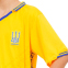 Форма футбольная детская с символикой сборной УКРАИНА 2019 SP-Sport CO-8173 XS-XL желтый 2