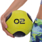 М'яч медичний медбол Zelart Medicine Ball FI-2620-2 2кг зелений-чорний 4