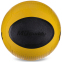 Медбол мяч медицинский Medicine Ball Zelart FI-2620-4 4кг желтый-черный 1