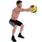 Медбол м'яч медичний Medicine Ball Zelart FI-2620-7 7кг зелений-чорний 5