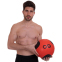 М'яч медичний медбол Zelart Medicine Ball FI-2620-9 9кг червоний-чорний 4