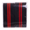 Коленные бинты для приседаний Zelart TA-2646 2шт черный-красный 8