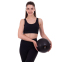 Мяч медицинский слэмбол для кроссфита Zelart SLAM BALL FI-2672-4 4кг черный 3