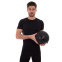 Мяч медицинский слэмбол для кроссфита Zelart SLAM BALL FI-2672-10 10кг черный 3