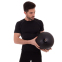 Мяч медицинский слэмбол для кроссфита Zelart SLAM BALL FI-2672-25 25кг черный 3