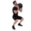 Мяч медицинский слэмбол для кроссфита Zelart SLAM BALL FI-2672-30 30кг черный 4