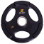 Блины (диски) обрезиненные Zelart TA-2673-5 51мм 5кг черный 0