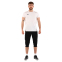 Шорты-бриджи 3/4 спортивные мужские LIDONG LD-3701-BK M-3XL черный 11