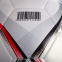 Мяч футбольный HIBRED CORE STRAP CR-014 №5 PU белый-бордовый-черный 1
