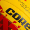 М'яч волейбольний Composite Leather CORE CRV-033 №5 жовтий-червоний 1