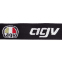 Шнурок для ключей на шею AGV SP-Sport M-4559-26 50см черный 2