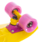 Скейтборд Пенни Penny COLOR POINT SK-403-4 желтый-фиолетовый 2
