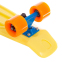 Скейтборд Пенні Penny COLOR POINT SP-Sport SK-403-8 жовтий-синій-помаранчевий 3