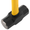 Кувалда стальная для кроссфита и функциональных тренировок HAMMER Zelart TA-9635-10LB 10LB (4,5кг) черный-желтый 4