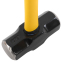 Кувалда сталева для кросфіту та функціональних тренувань HAMMER Zelart TA-9635-12LB 12LB (5,4кг) чорний-жовтий 4