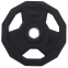 Блины (диски) полиуретановые SC-3858-15 51мм 15кг черный 0