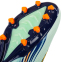 Бутси футбольні з носком SP-Sport 2501B-2 розмір 40-45 білий-блакитний 7
