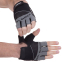 Перчатки для фитнеса и тренировок Zelart SB-161576 S-XXL черный-серый 1