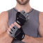 Перчатки для фитнеса и тренировок Zelart SB-161576 S-XXL черный-серый 6