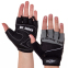 Перчатки для фитнеса и тренировок Zelart SB-161576 S-XXL черный-серый 8