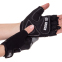 Перчатки для фитнеса и тренировок Zelart SB-161576 S-XXL черный-серый 10