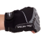 Перчатки для фитнеса и тренировок Zelart SB-161576 S-XXL черный-серый 11