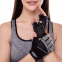 Перчатки для фитнеса и тренировок Zelart SB-161576 S-XXL черный-серый 12