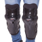 Захист коліна та гомілки NERVE MS-0736 2шт чорний 1