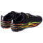 Сороконожки обувь футбольная на липучке OWAXX DDB22032-1-1  размер 31-35 черный-салатовый-красный 4