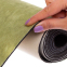 Коврик для йоги Замшевый Record FI-5662-49 размер 183x61x0,3см зеленый 2