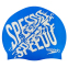 Шапочка для плавання SPEEDO SLOGAN PRINT 808385B957 синій-сірий 0
