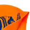 Шапочка для плавания SPEEDO SLOGAN PRINT 808385C859 оранжевый-синий 1