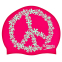 Шапочка для плавания SPEEDO SLOGAN PRINT 808385C899 розовый-мятный 0