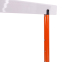 Барьер легкоатлетический регулируемый SP-Sport C-0981 высота 68,6-106,7см белый-оранжевый 4