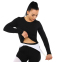 Комбінезон спортивний жіночий для фітнесу йоги та тренажерного залу V&X Y26-5516 S чорний-білий 10