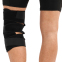 Наколінник шарнірний регульований з відкритою колінною чашкою та силіконовим пателярним кільцем SIBOTE SB8820 M-XL 1шт чорний 3