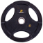 Блины (диски) обрезиненные Zelart TA-2673-20 51мм 20кг черный 0