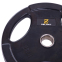 Блины (диски) обрезиненные Zelart TA-2673-25 51мм 25кг черный 2