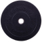 Блины (диски) бамперные для кроссфита Zelart Bumper Plates TA-2676-2_5 51мм 2,5кг черный 0
