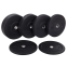 Блины (диски) бамперные для кроссфита Zelart Bumper Plates TA-2676-2_5 51мм 2,5кг черный 8