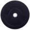 Блины (диски) бамперные для кроссфита Zelart Bumper Plates TA-2676-10 51мм 10кг черный 0