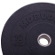 Блины (диски) бамперные для кроссфита Zelart Bumper Plates TA-2676-10 51мм 10кг черный 2