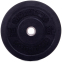 Блины (диски) бамперные для кроссфита Zelart Bumper Plates TA-2676-15 51мм 15кг черный 0