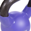 Гиря чугунная с виниловым покрытием Zelart TA-5161-2 вес 2кг фиолетовый 4