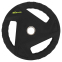 Блины (диски) полиуретановые MD Buddy TA-9649-25 51мм 25кг черный 0